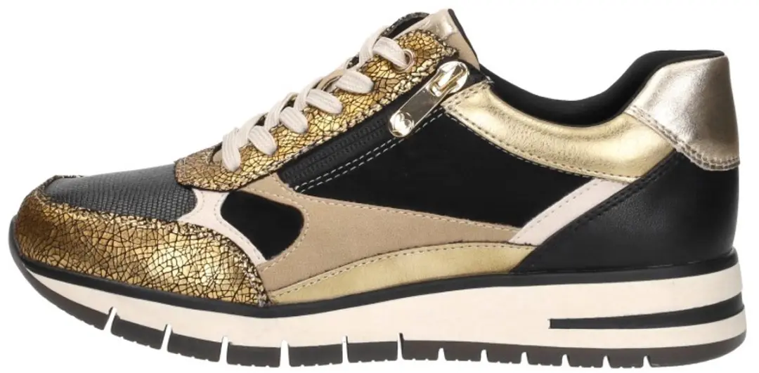 Marco Tozzi Sneakers Laag - Goudkleur - Maat 38 - afbeelding 2 van 6