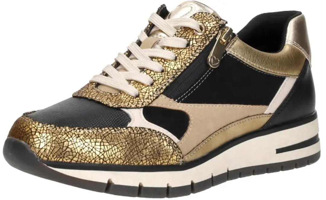 Marco Tozzi Sneakers Laag - Goudkleur - Maat 38 - afbeelding 4 van 6