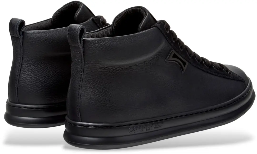 Camper Zwarte leren Runner-sneakers - afbeelding 6 van 6