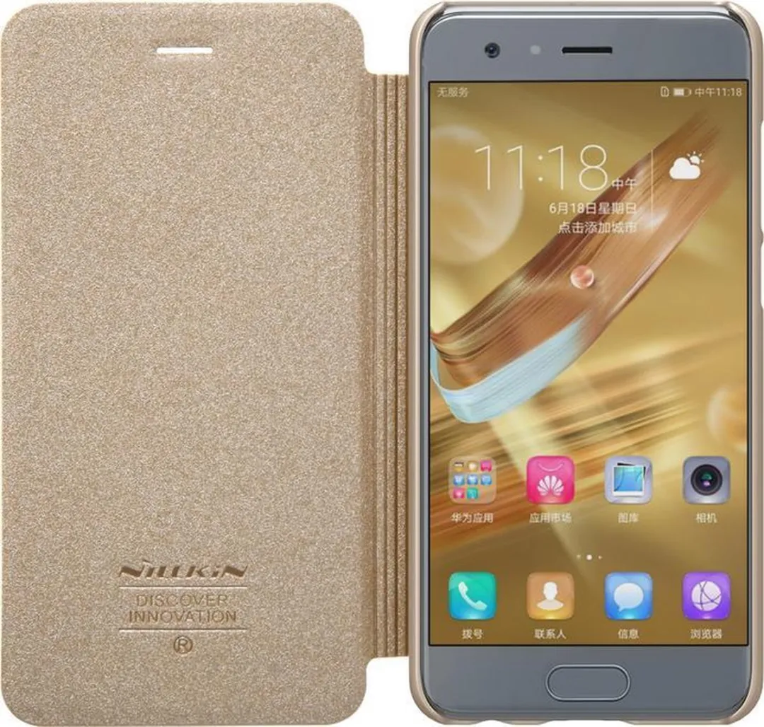Nillkin New Sparkle Book Case Honor 9 - Goud - afbeelding 3 van 6