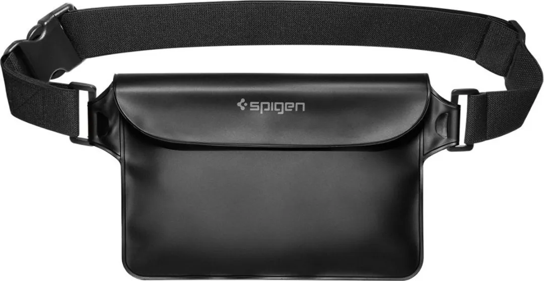 Spigen A620 Waterdichte Heup Tas - Zwart