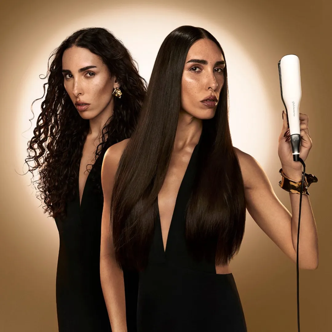 GHD Chronos Max Stijltang - Brede Platen Wit