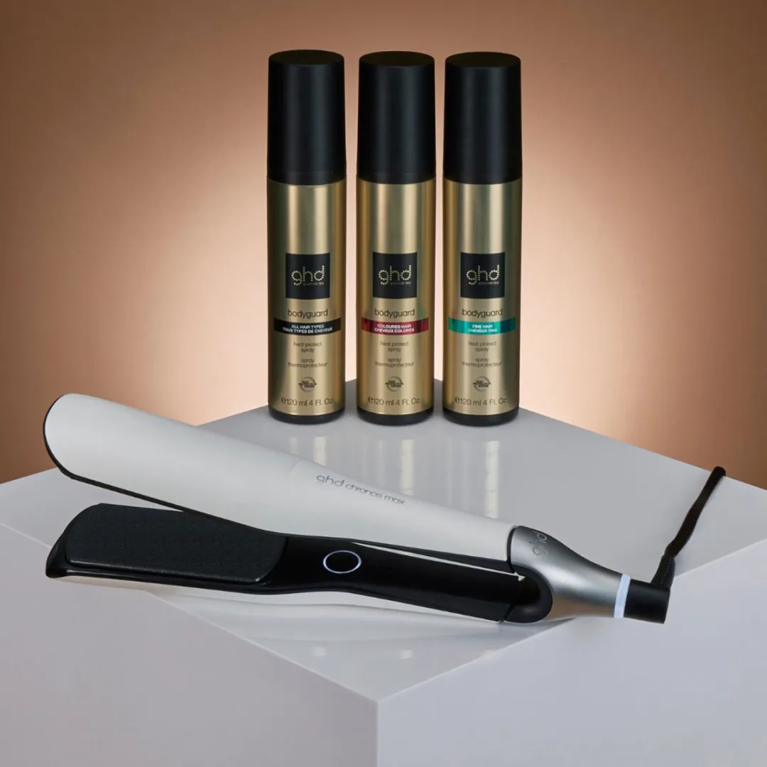 GHD Chronos Max Stijltang - Brede Platen Wit