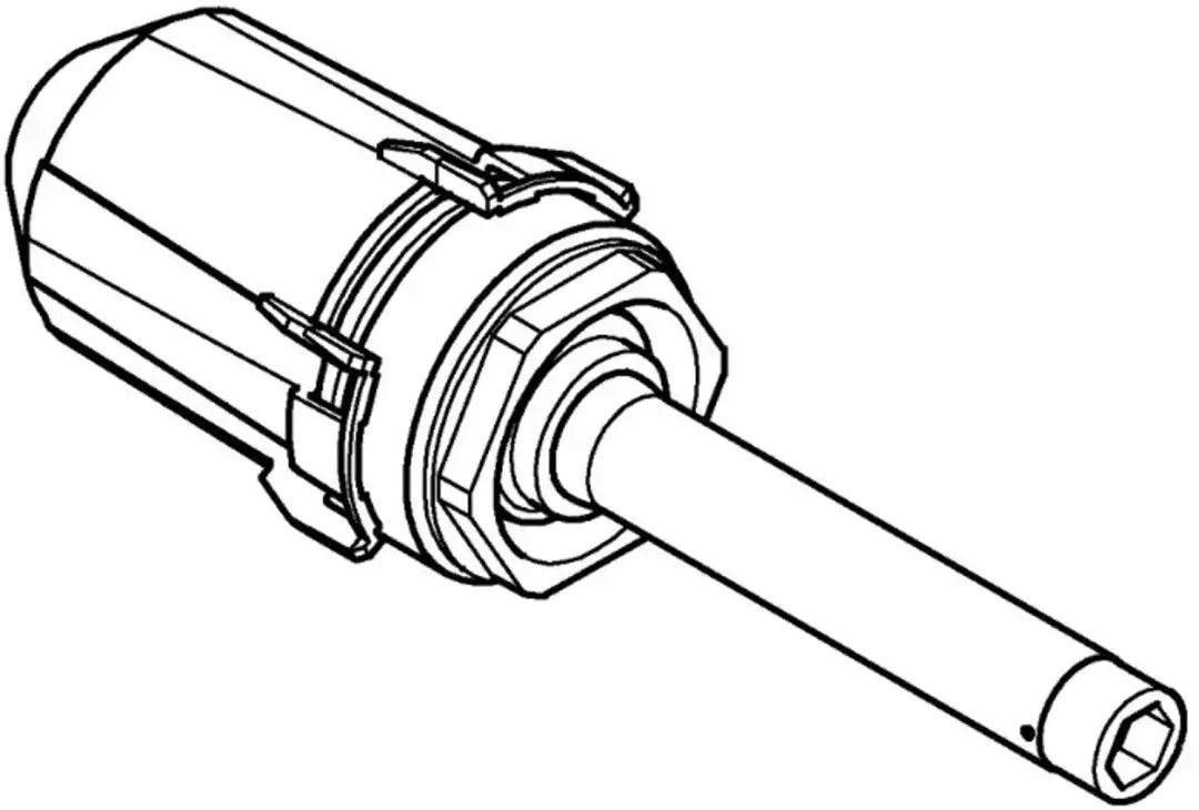 GROHE omstelling 48634, chroom, 48634000