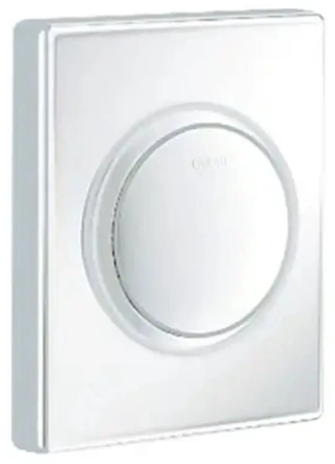 GROHE urinoirbediening Skate 38595, 116 x 144 mm, met drukknopbediening, alpien