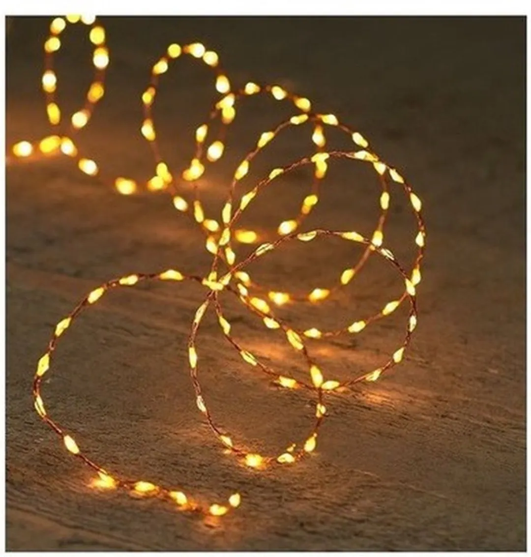 Anna's Collection Koper Draadverlichting 5m - 330 LED - Timer