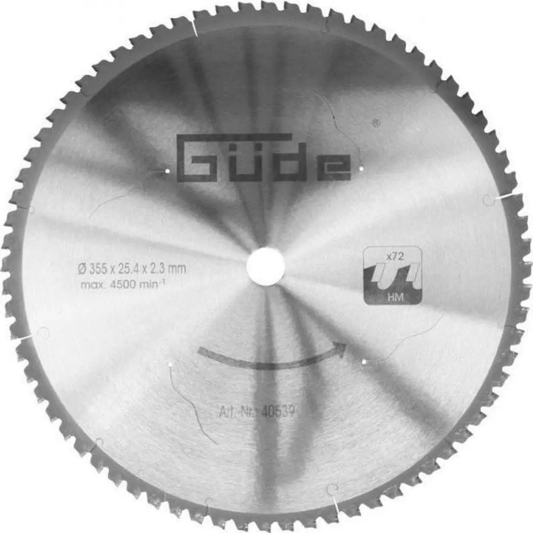 Güde 355 x 25.4 MM