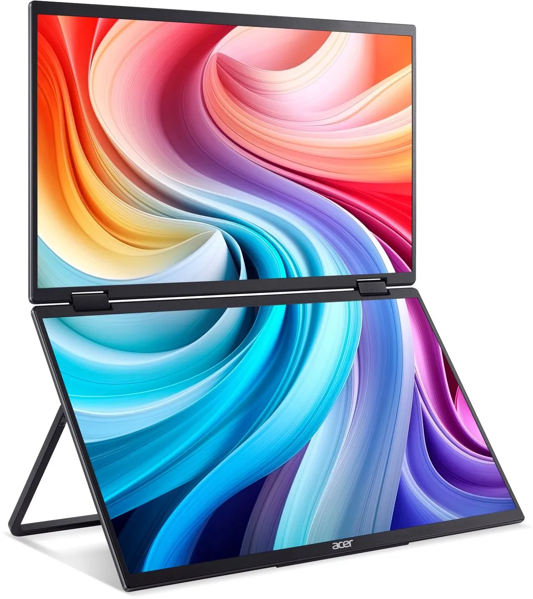 Acer PD163QT Opvouwbaar Dualscreen Monitor 15.6" Touch