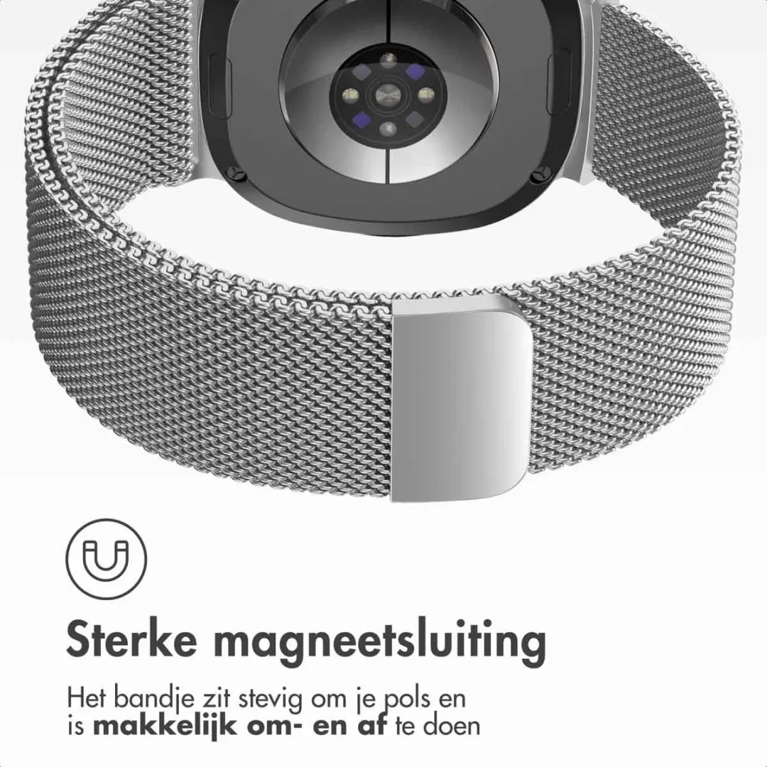 Imoshion Milanees Magnetisch Bandje Zilver - Samsung Galaxy Watch