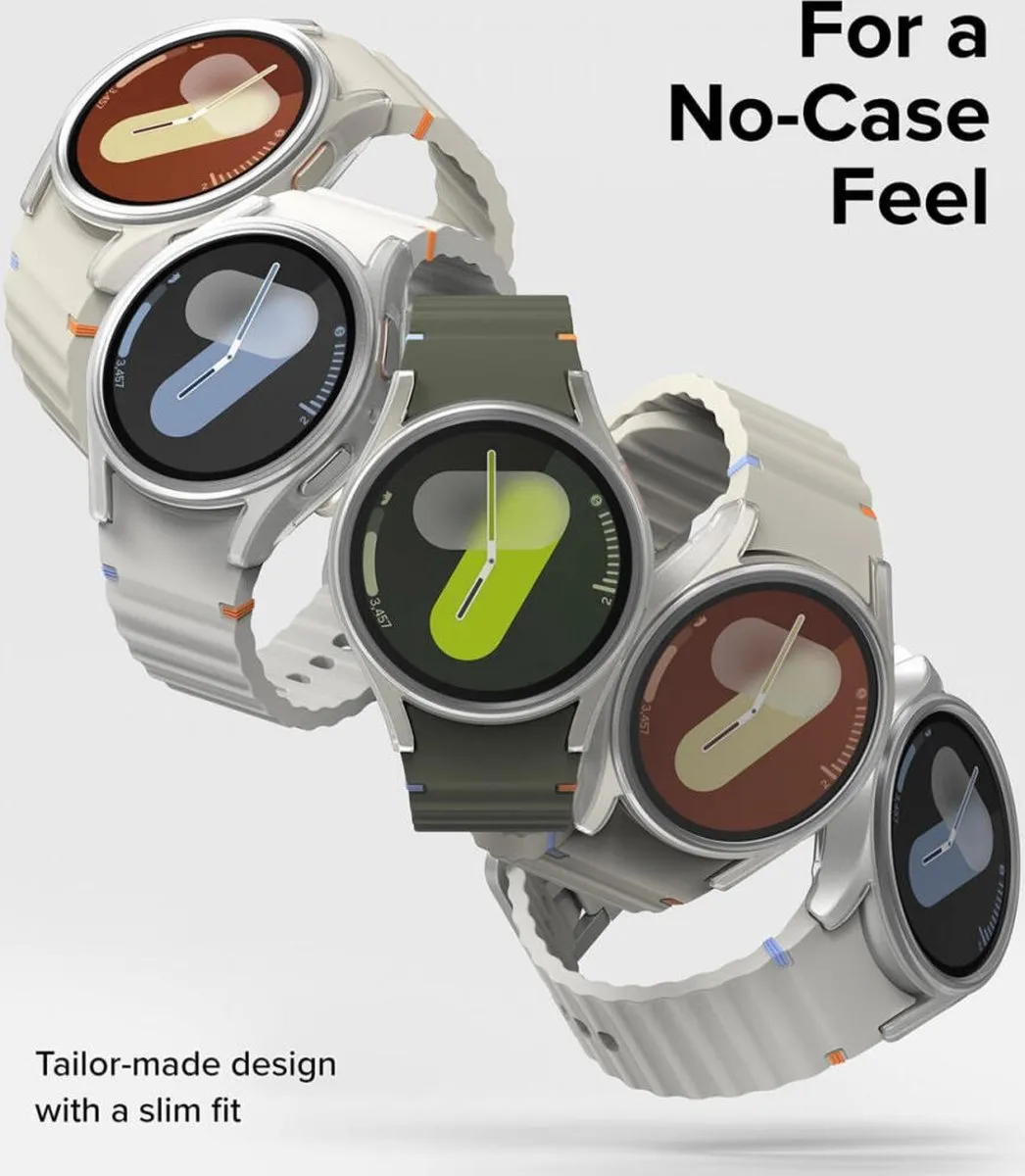 Ringke Slim+Glass Galaxy Watch 7 40mm - Hoesje + Glas - Transparant
