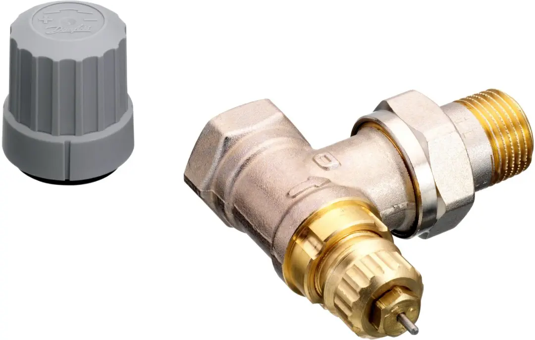 Danfoss thermostaatkraan ½" haaks RA-FN 013G0023