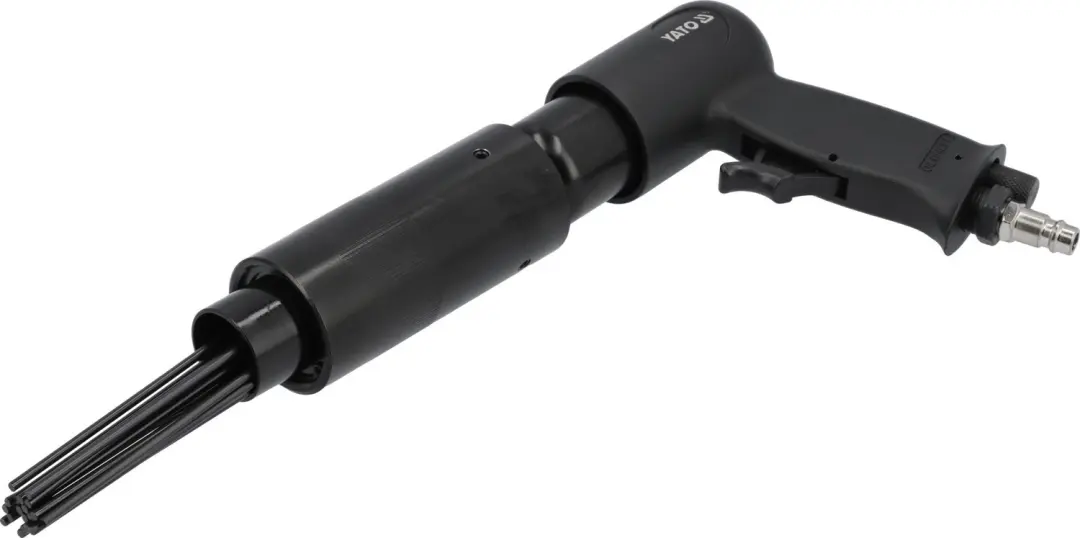 Yato YT-09910 - Pneumatische Naaldhamer - 19 Naalden - 4500 slagen/min - Roest- en Verfverwijderaar - afbeelding 3 van 4