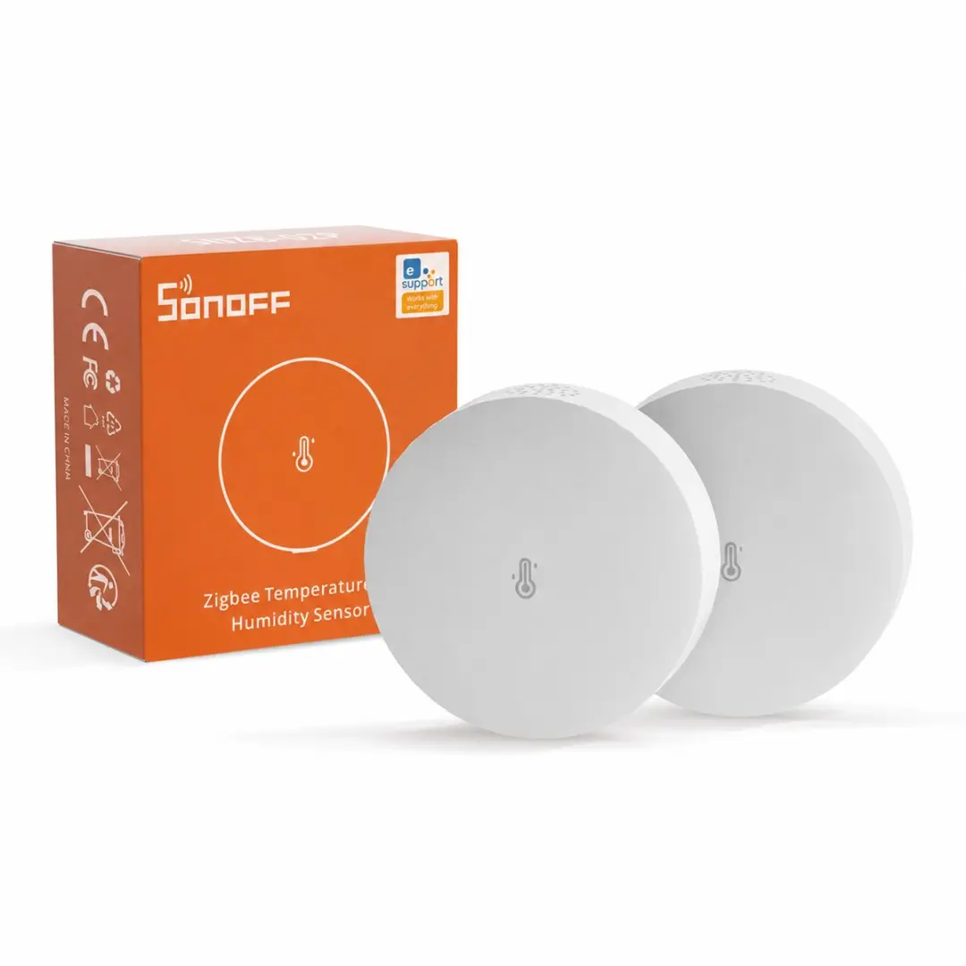 SONOFF SNZB-02P(2 Stuck) ZigBee 3.0 slimme temperatuur- en vochtigheidssensor, v