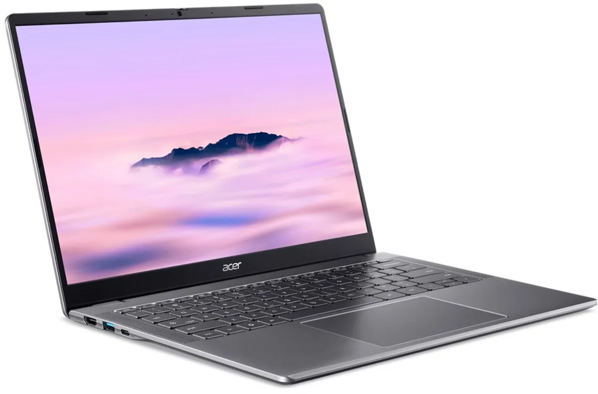Acer Chromebook Plus 514 CB514-6HT-3689 - 14 inch Touchscreen - 8GB 128GB - Grijs