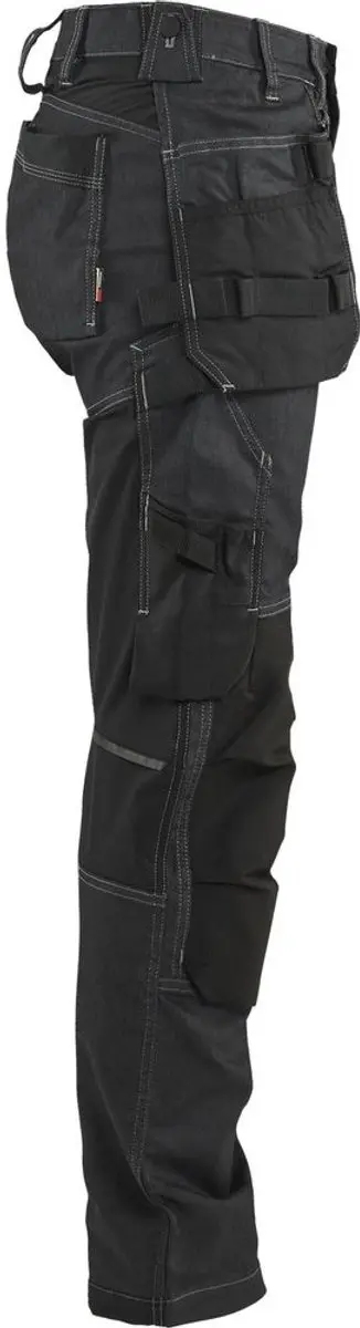 Blåkläder Dames Arbeit-schoenen Handwerker Denim Stretch 71321141 - afbeelding 2 van 5