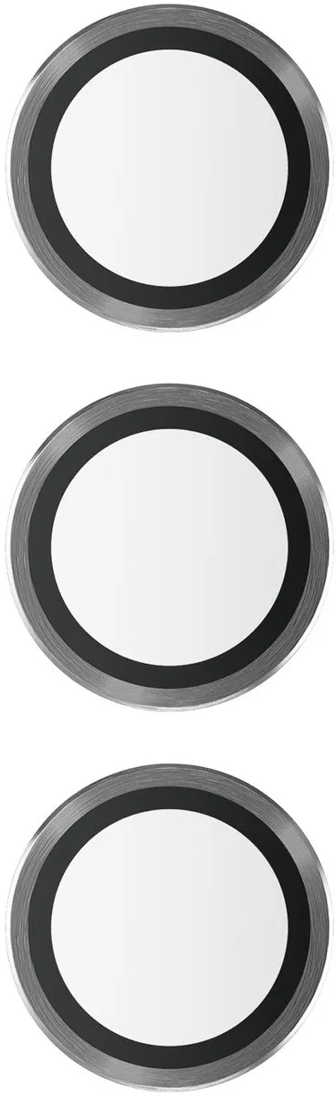 PanzerGlass Optical Hoop Rings Samsung Galaxy Z Fold 5 - Camera Lens Protector Glas - Zwart