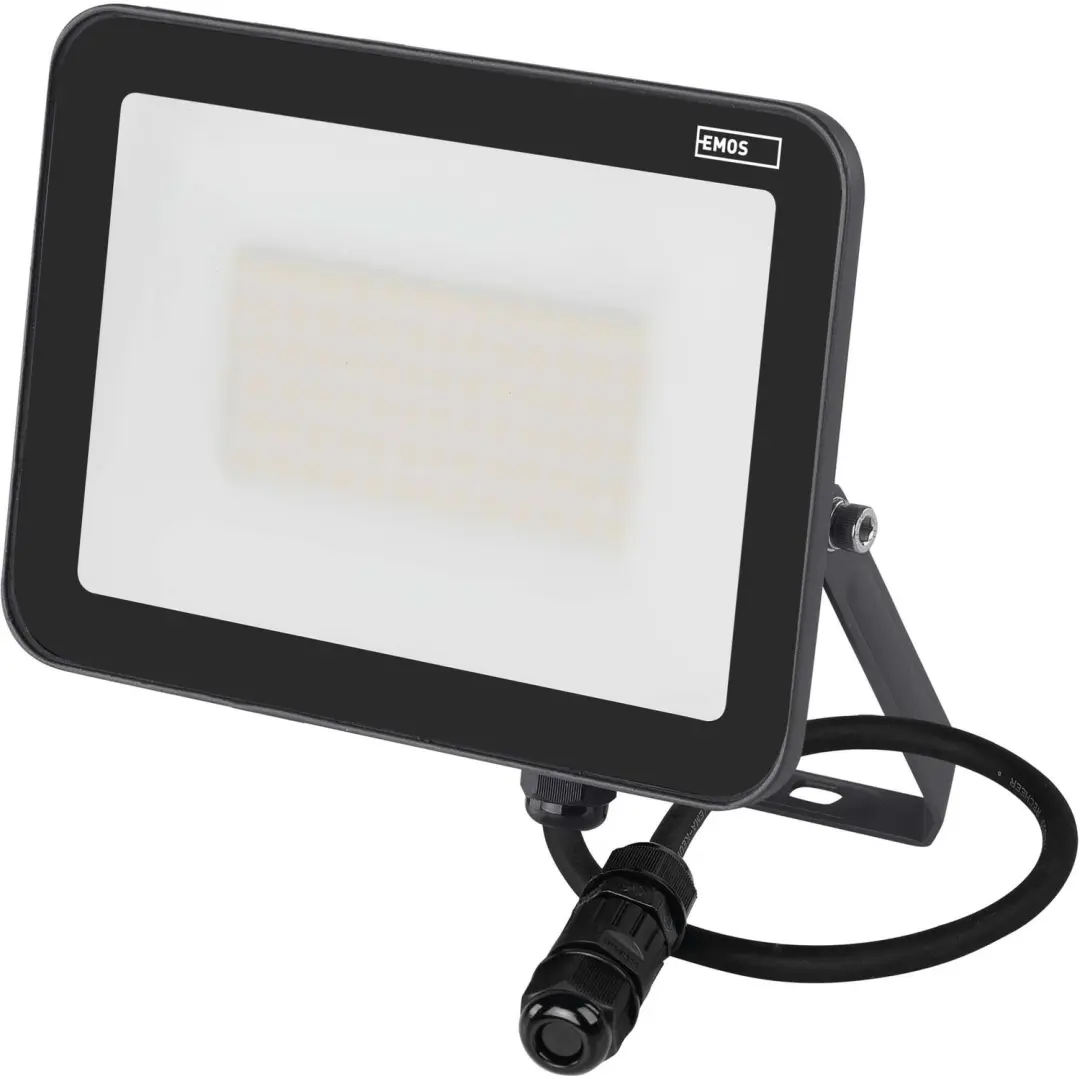 EMOS INOVO LED-schijnwerper 50 W, grijs, neutraal wit, ZS2642
