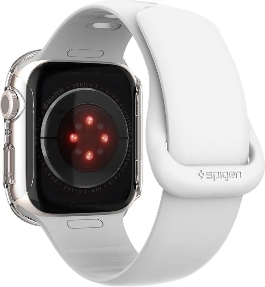 Spigen Thin Fit Apple Watch Hoesje 41mm - Transparant