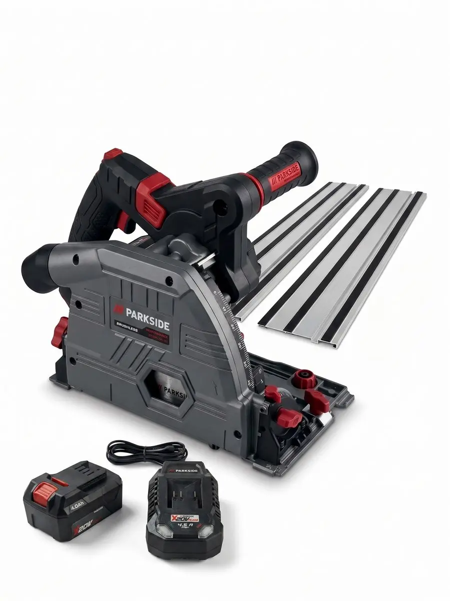 PARKSIDE PERFORMANCE® Accu-invalzaag 20 V inclusief 4Ah accu en 4,5Ah oplader