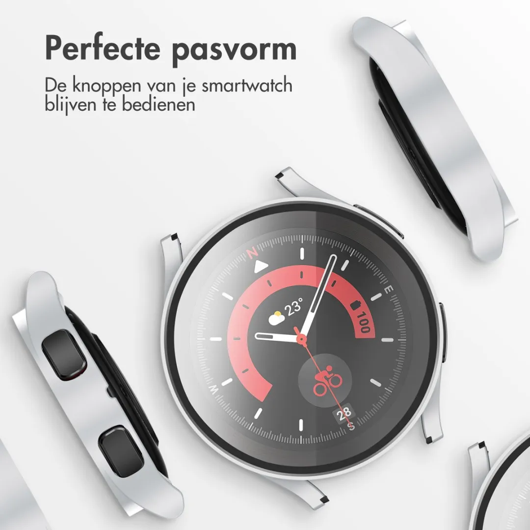 Imoshion Screen Protector Samsung Galaxy Watch 4 44mm - Zilver