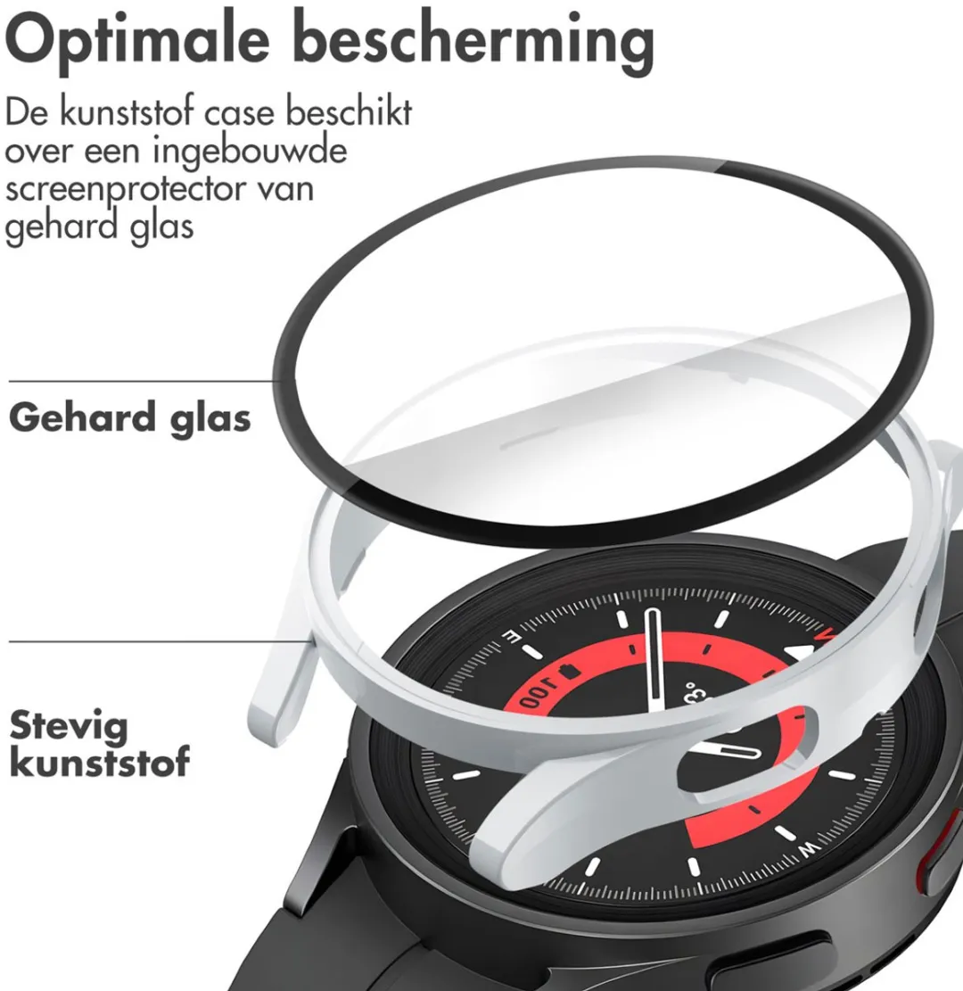 Imoshion Screen Protector Samsung Galaxy Watch 4 44mm - Zilver