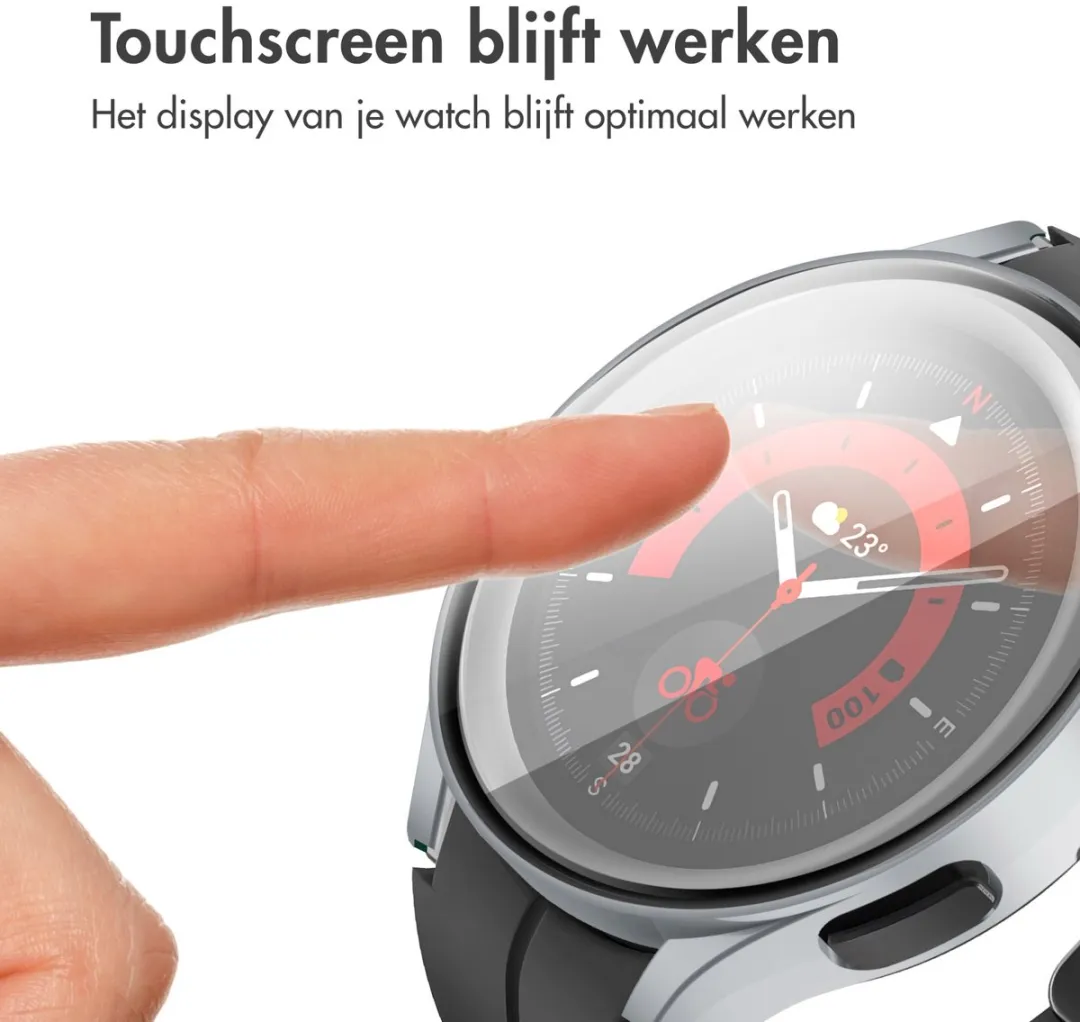 Imoshion Screen Protector Samsung Galaxy Watch 4 44mm - Zilver
