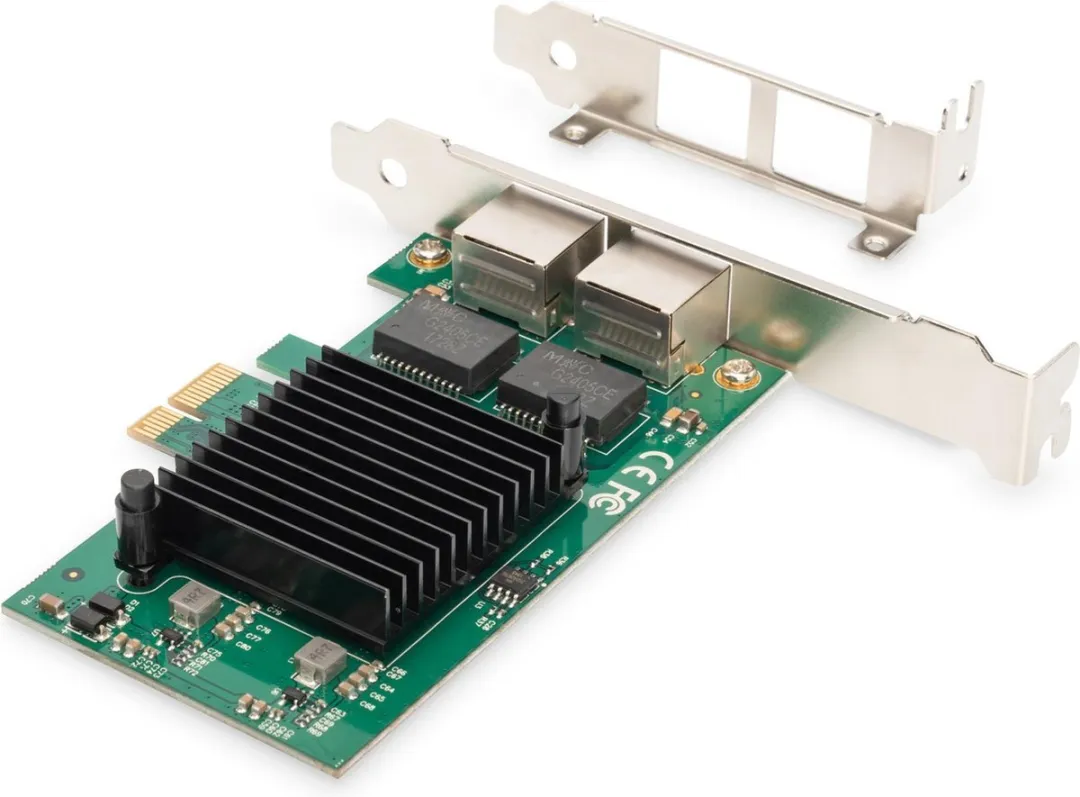 Digitus DN-10132 Dual Gigabit PCI-Express Netwerkkaart
