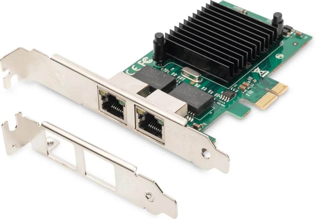 Digitus DN-10132 Dual Gigabit PCI-Express Netwerkkaart
