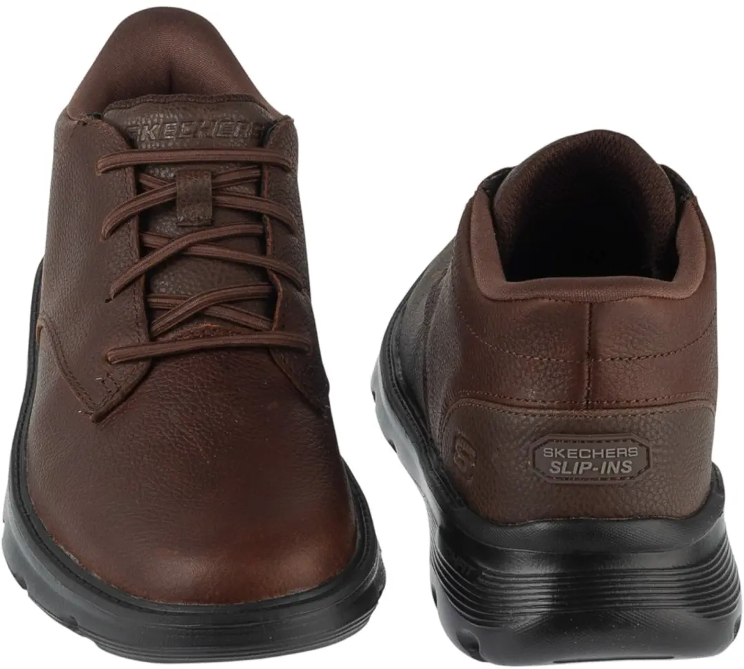 Skechers Arch Fit Garza Ridley Enkellaarsjes - Bruin - afbeelding 5 van 5