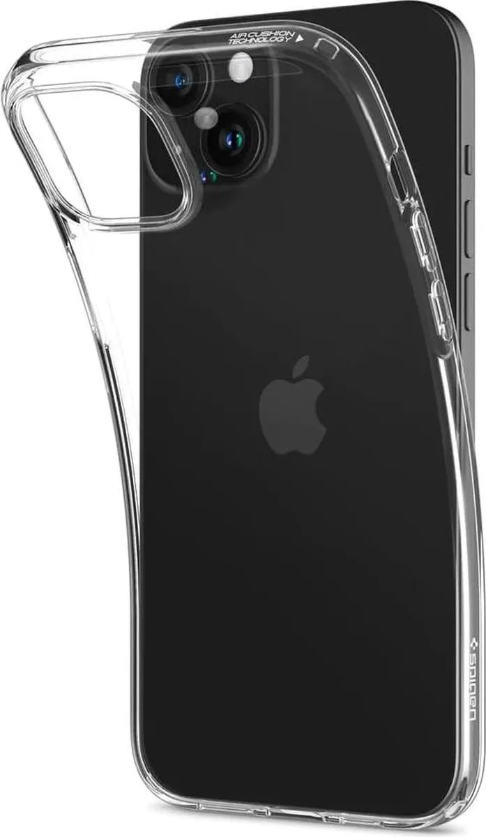 Spigen Crystal Flex ACS06456 Hoesje - iPhone 15 Plus - Transparant