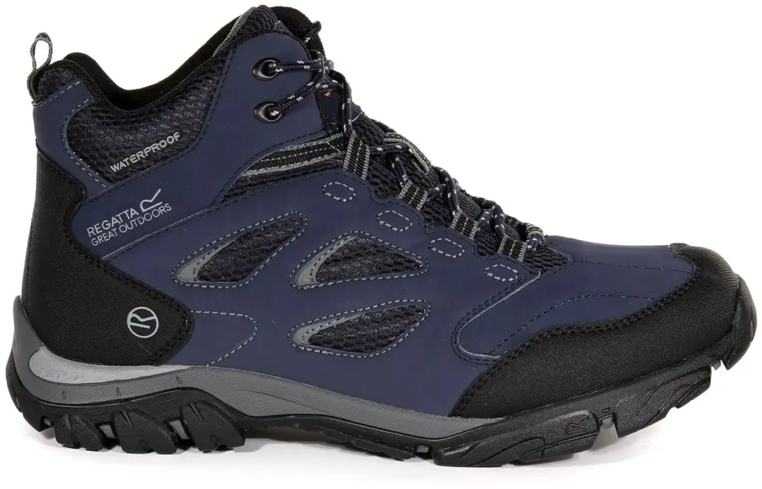 Regatta Holcombe Heren Wandelschoenen - Waterproof - Blauw - afbeelding 3 van 6
