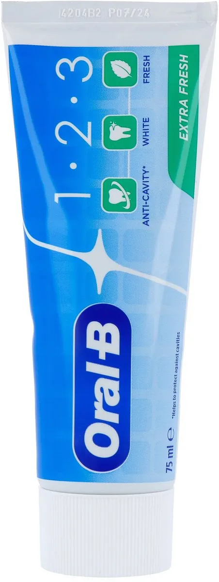 Oral-B Tandpasta Fresh 123 75ml