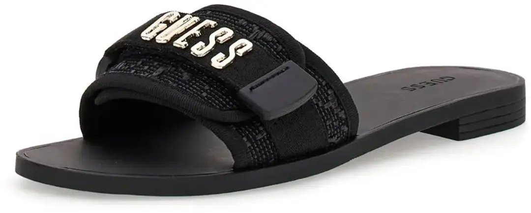 Guess Elyze3 Vrouwenslippers - Zwart - afbeelding 2 van 2