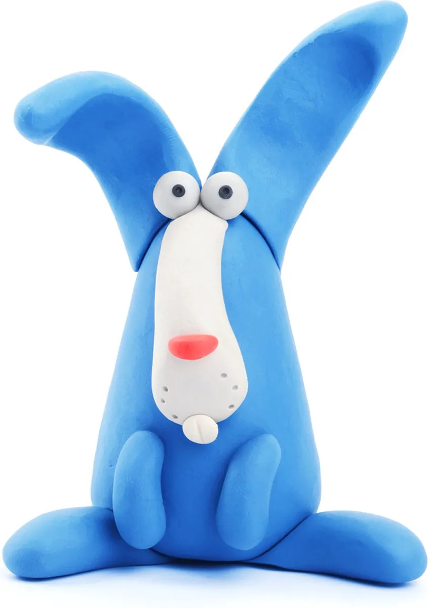 Hey Clay DIY Konijn Dieren kreatives knutselkit