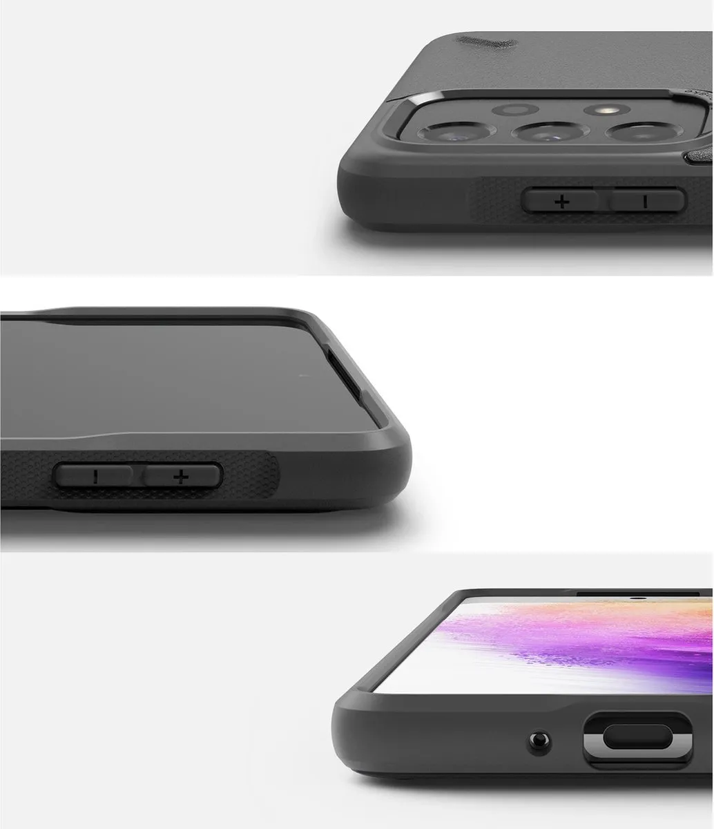 Ringke Onyx Hoes Samsung Galaxy A73 - Grijs