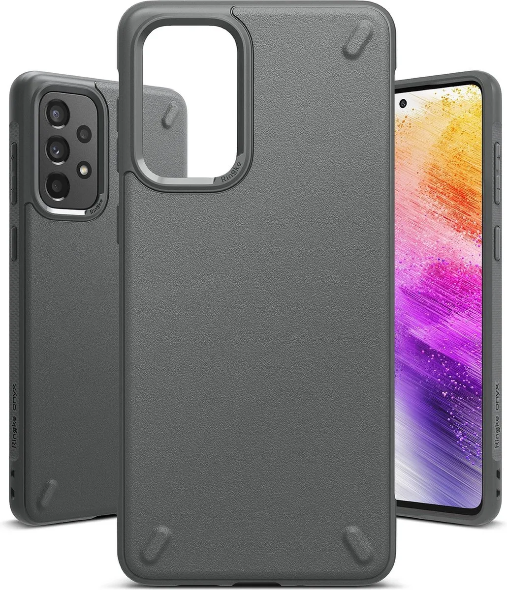 Ringke Onyx Hoes Samsung Galaxy A73 - Grijs