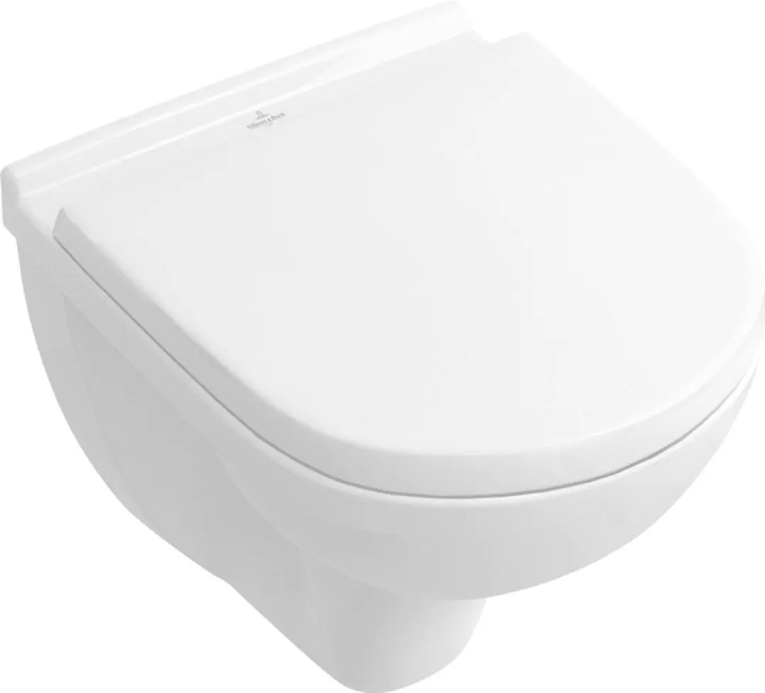 Villeroy & Boch O.novo Compact closetzitting met deksel - Wit - afbeelding 5 van 6
