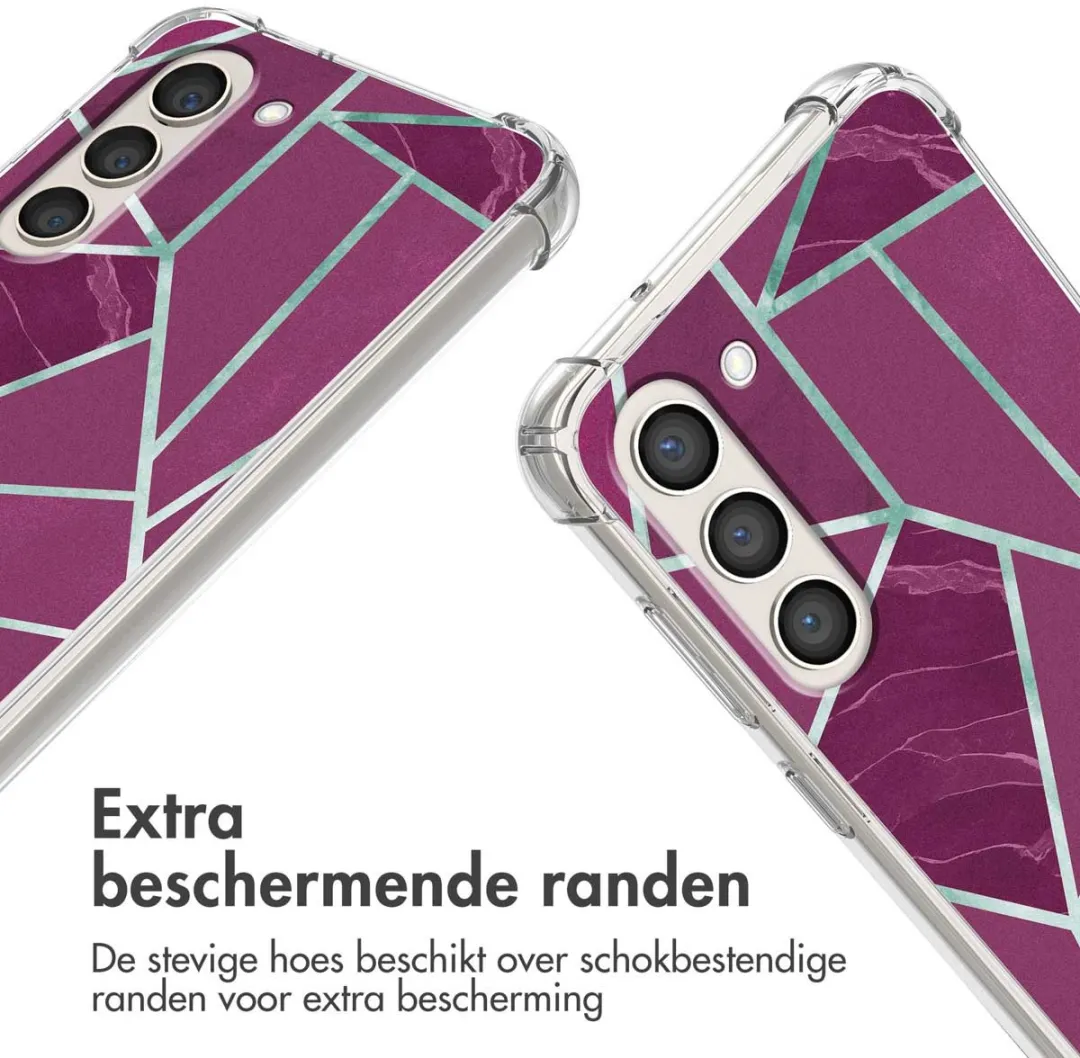 Imoshion Hoesje Samsung Galaxy S23 Bordeaux Graphic