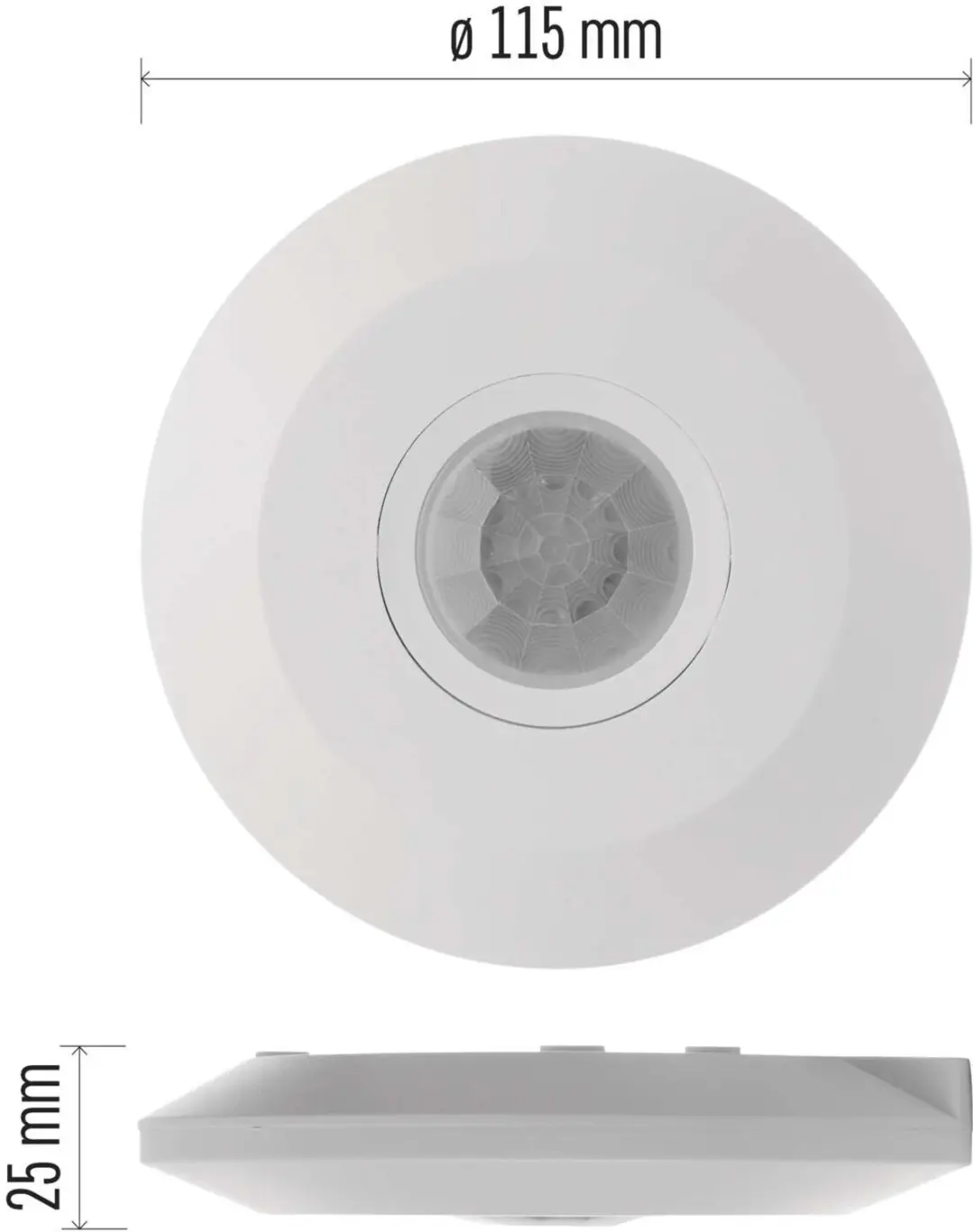 Emos PIR Bewegingsmelder G1150 - IP20 - Wit - afbeelding 5 van 5
