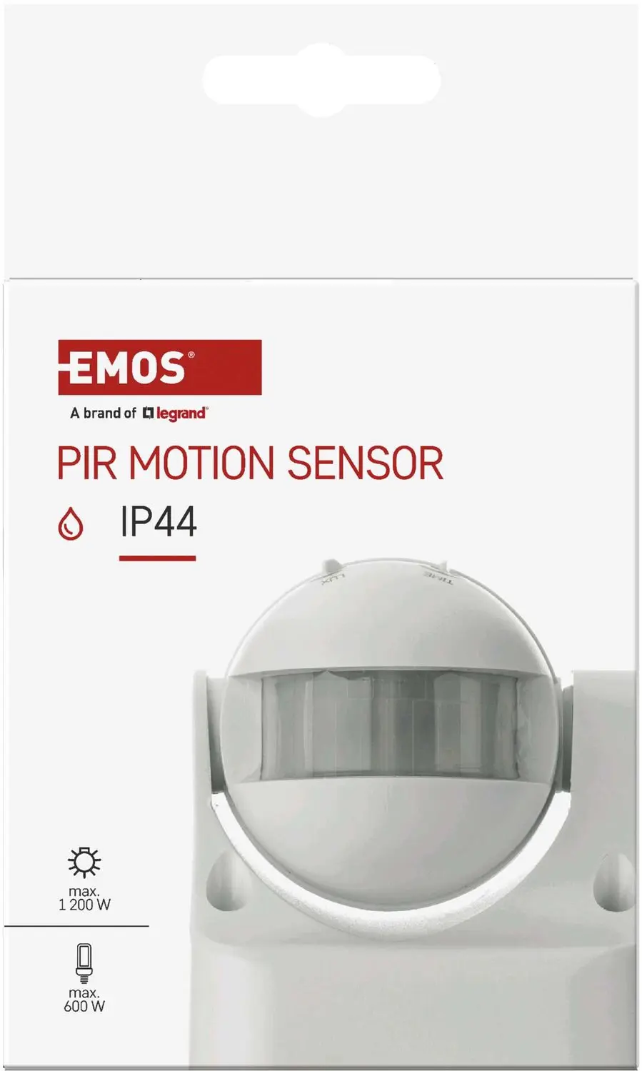 Emos Bewegingsmelder G1120 IP44 1200W - Wit - afbeelding 6 van 6