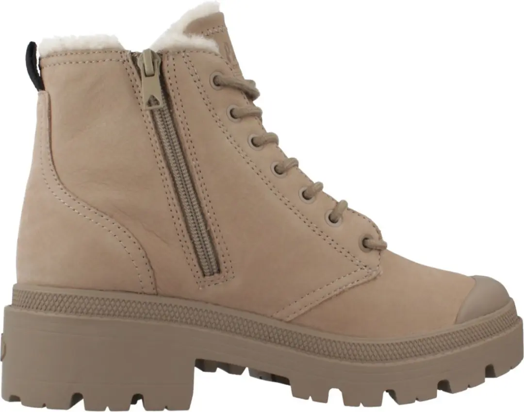 Dameslaarzen Palladium Pallabase Nubuck Zip Wl