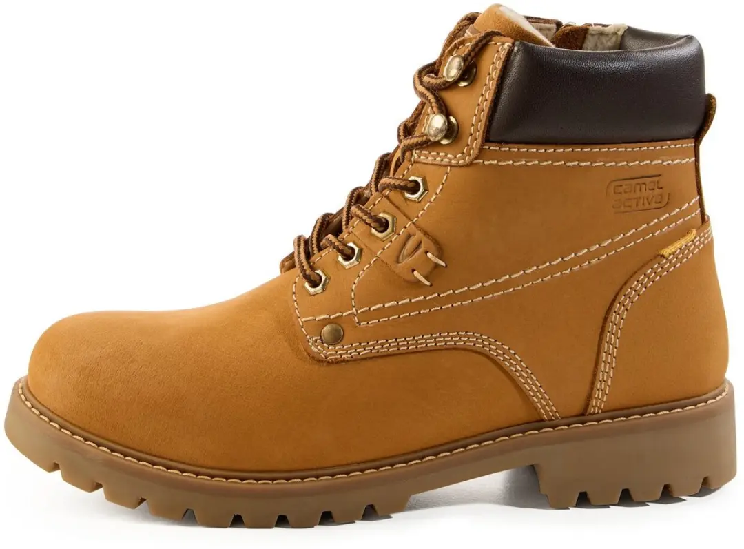 camel active Boot van echt leer
