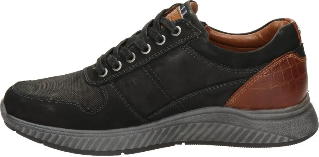 Australian Hurricane Leather Veterschoenen - Zwart - afbeelding 4 van 6