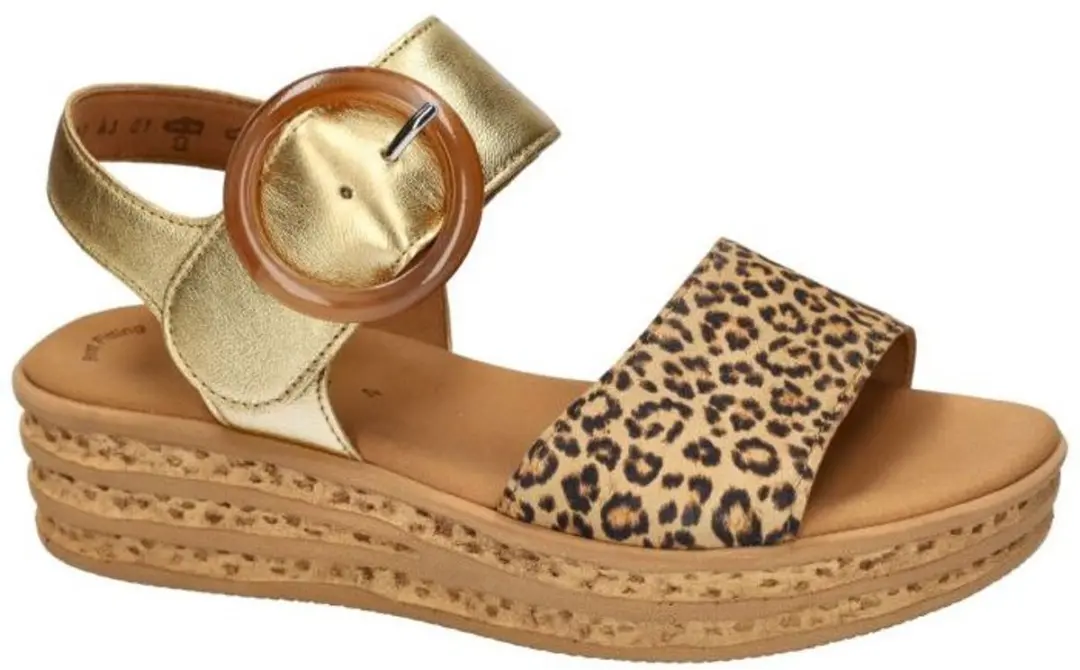 Gabor Damen Sandalette - Beige - afbeelding 2 van 6