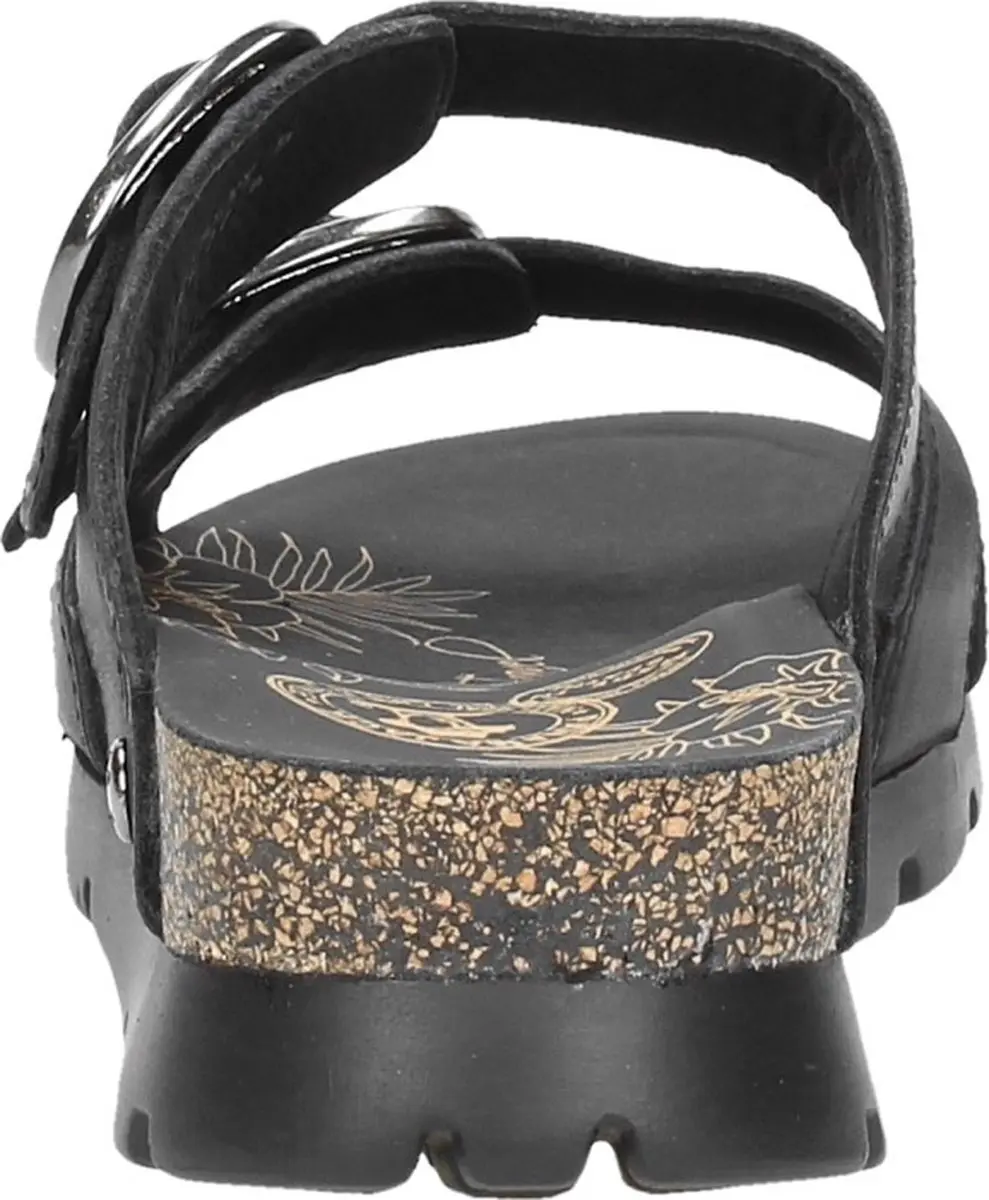 Panama Jack Shirley Slippers Dames - Zwart - Maat 38 - afbeelding 5 van 6