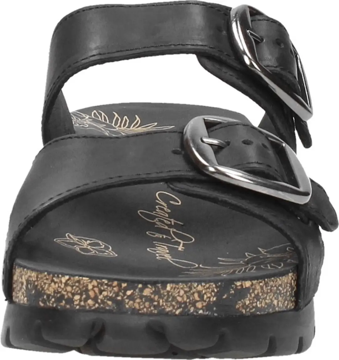 Panama Jack Shirley Slippers Dames - Zwart - Maat 38 - afbeelding 6 van 6