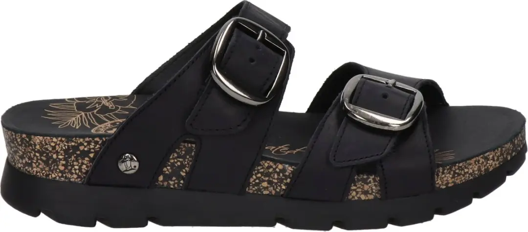 Panama Jack Shirley Slippers Dames - Zwart - Maat 38 - afbeelding 2 van 6