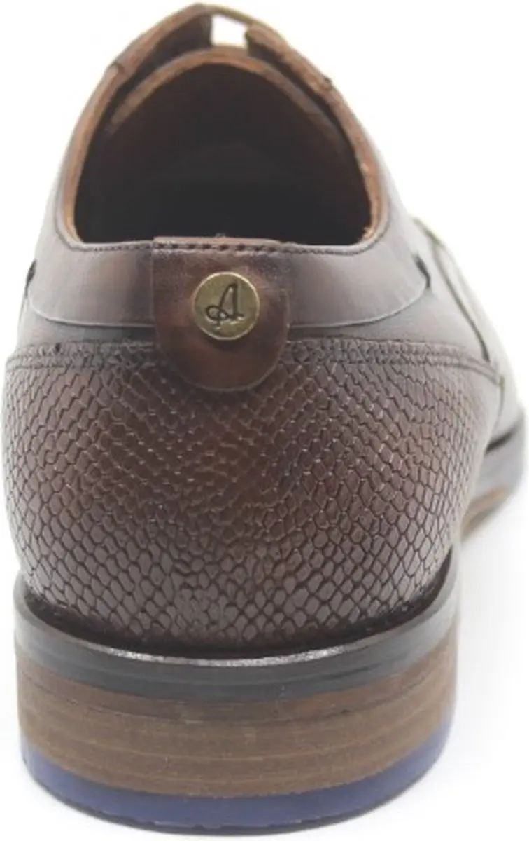 Australian MAGIORE Nette Veterschoenen - Cognacbruin - 46 - afbeelding 3 van 4