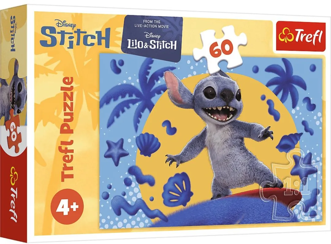 Trefl Disney Stitch Puzzel 60 Stuks