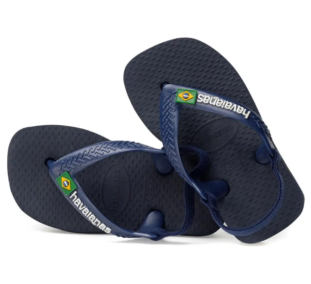 Havaianas Baby Brasil logo II Slippers